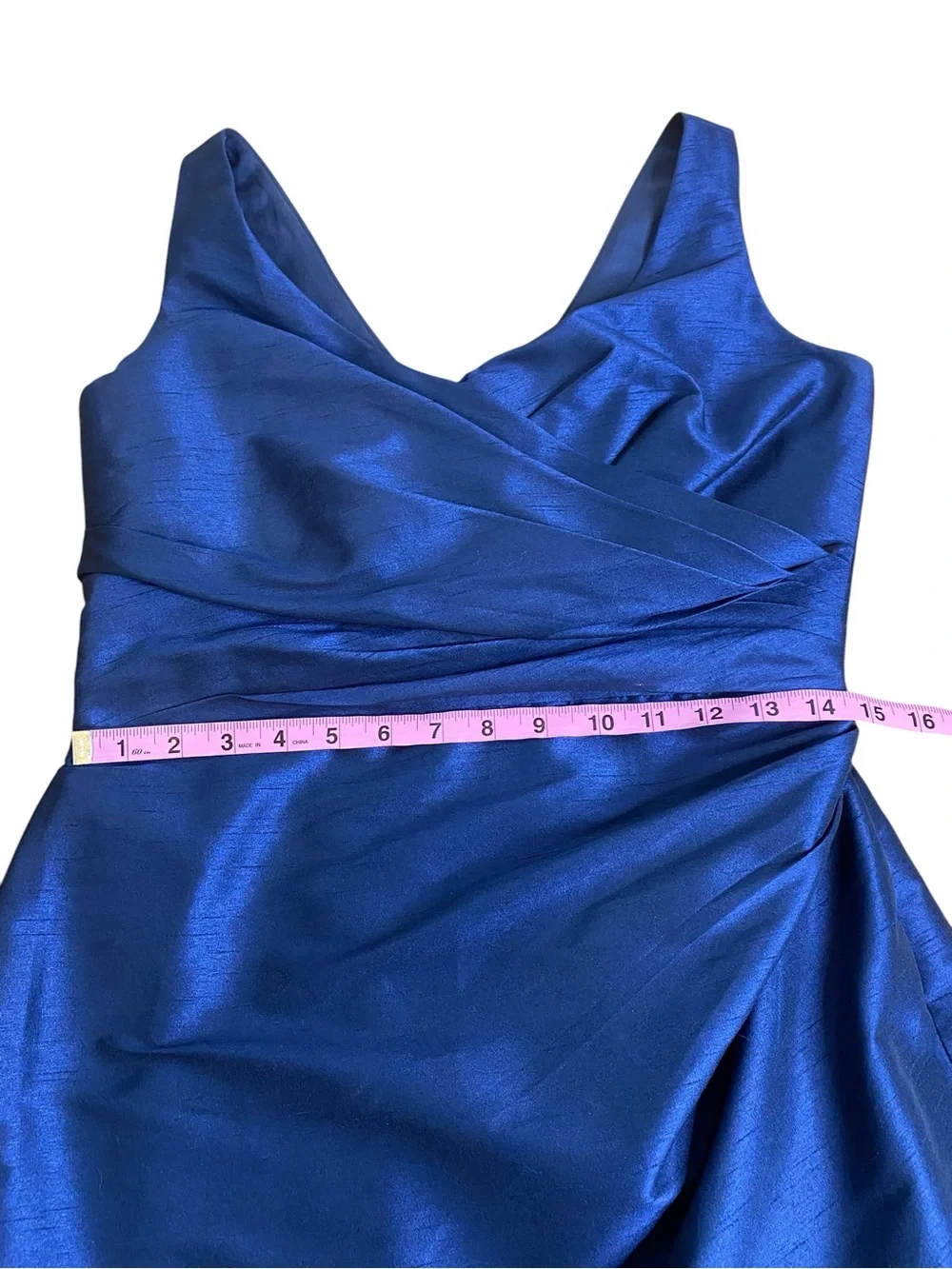 Alfred Sung Dark Blue Evening Dress Women’s Size 10 - Picture 8 of 15